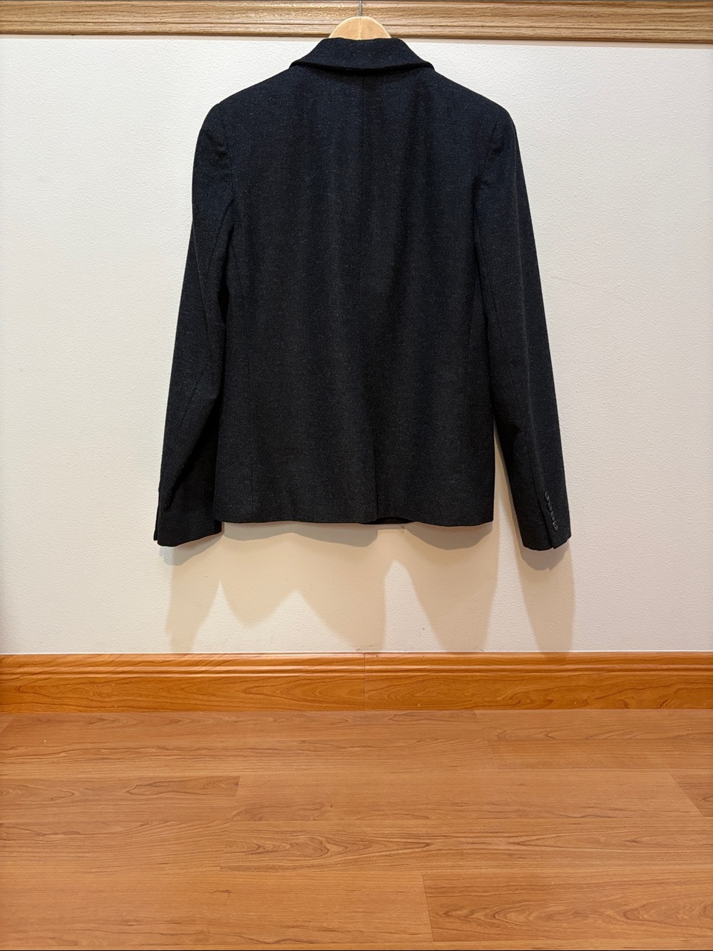 Ralph Lauren Dark Gray Blazer with Embroidered Crest - Picture 9 of 12